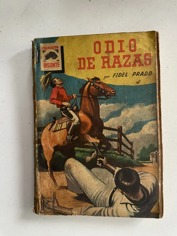 Tapa de Odio de razas - Prado Fidel (4o2)