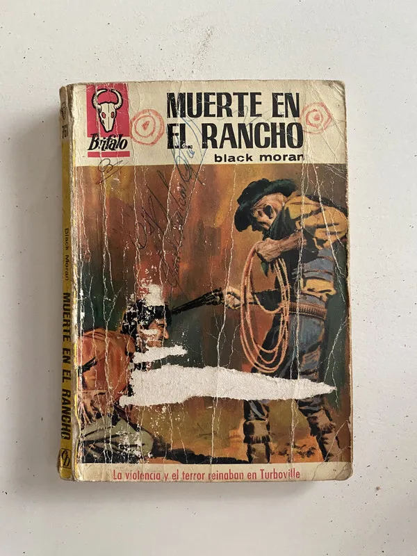 Tapa de Muerte en el Rancho - Moran Black (4o2)