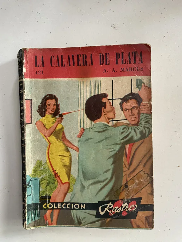 Tapa de La calavera de plata - Marcus A. A. (4o2)
