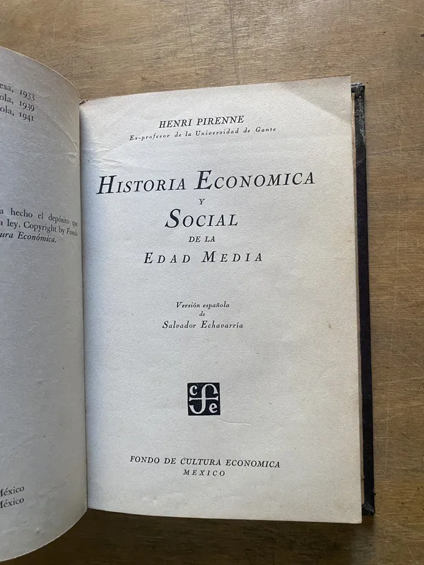Historia Economica y Social de la Edad Media - Pirenne (3z6