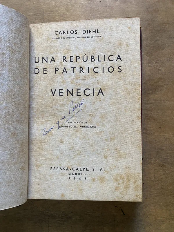 Una Republica de Patricios - Diehl Carlos (3z6)