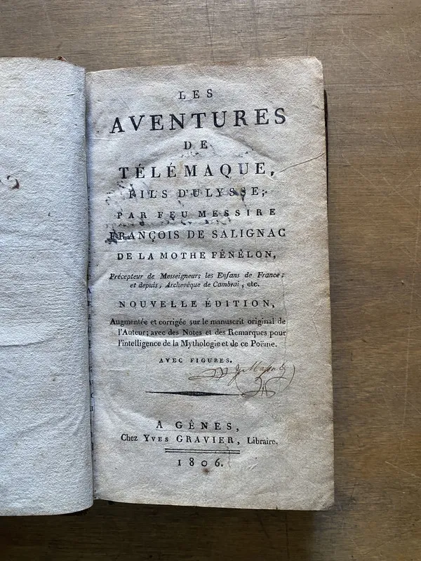Tapa de Les Aventures de - De Salignac de La Mothe Fenelon (3z5)