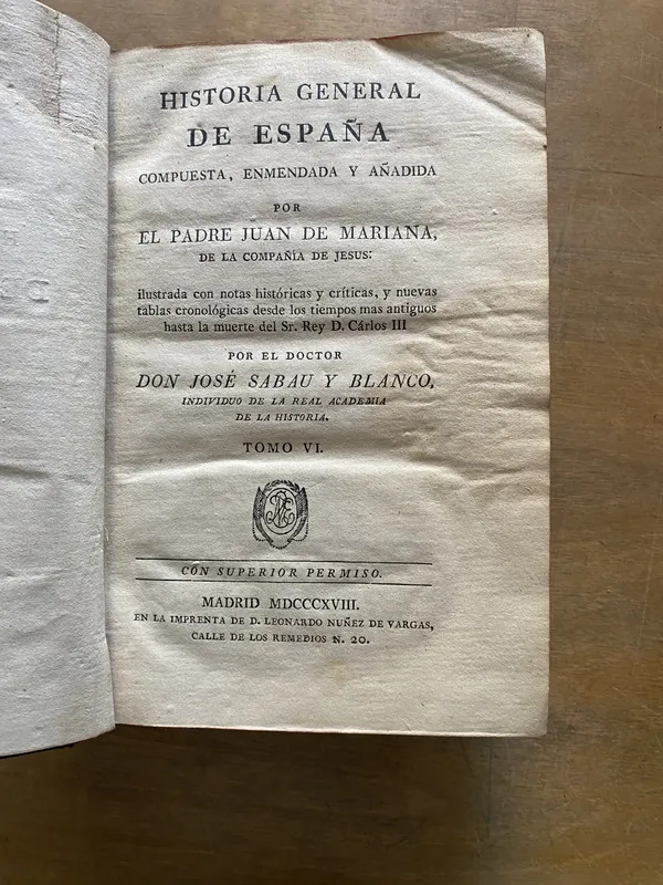Historia General de España - Mariana Juan de (3z5)