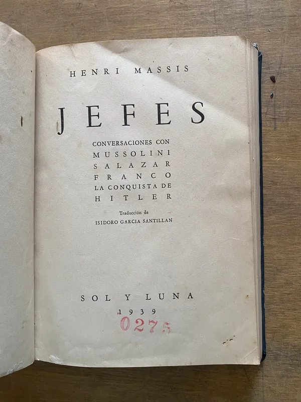 Jefes - Massis Henri (3z4)