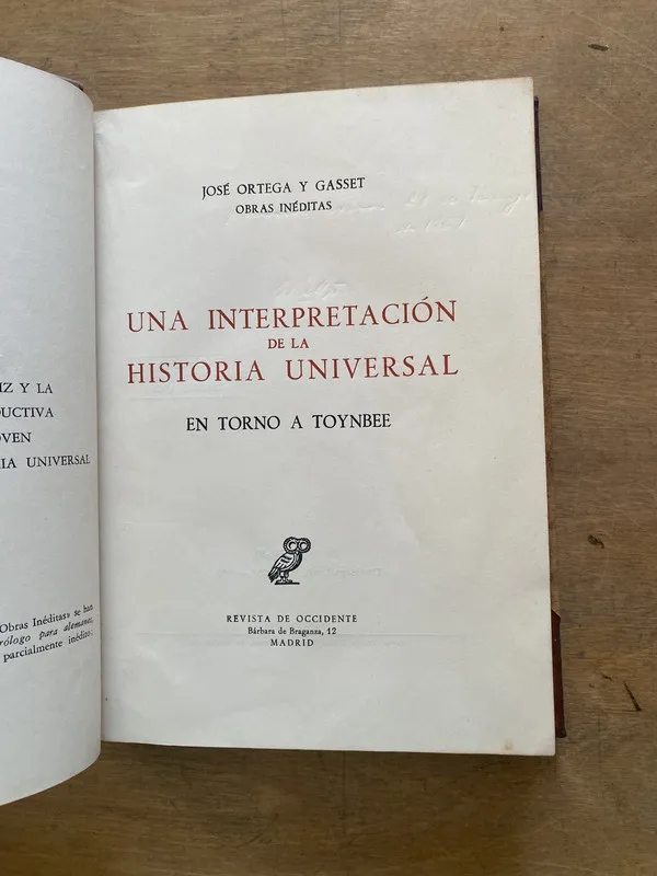 Una interpretacion de la Historia - Ortega y Gasset (3z3)