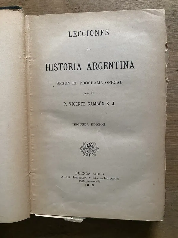 Lecciones de Historia Argentina - Gambon Vicente (3z2)