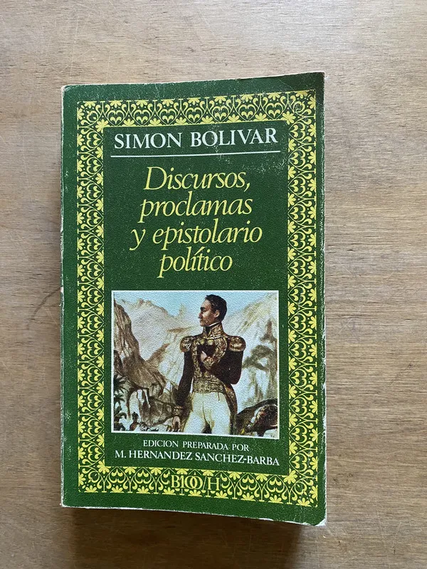 Discursos proclamas y epistolario politico - Bolivar (3z1)