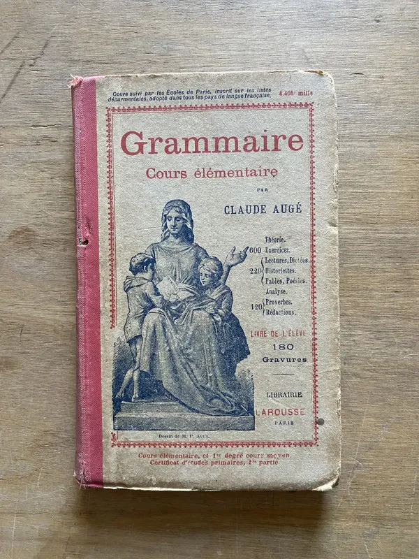 Grammaire - Auge Claude (3z1)