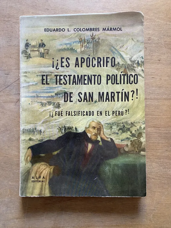 Es apocrifo el testamento politico - Colombres Marmol (3y6)