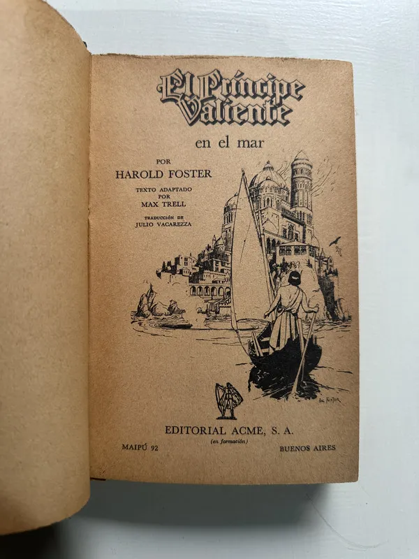 El principe valiente en el mar - Foster Harold (4S1)