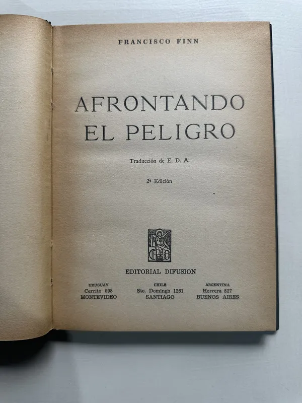 Afrontando el peligro - Finn Francisco (4S1)