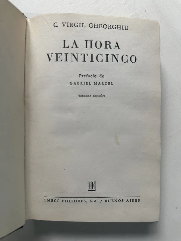 La hora veinticinco - Gheorghiu C. Virgil (4S1)