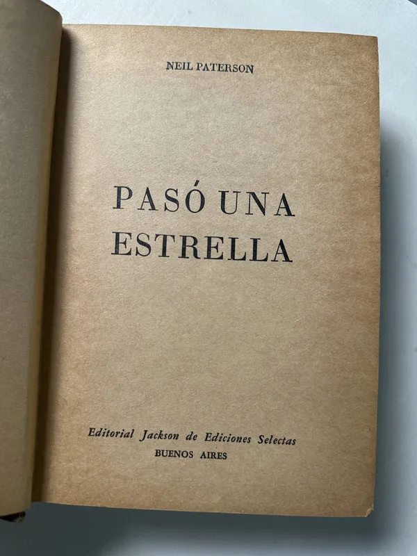 Paso una estrella - Paterson Neil (4S2)
