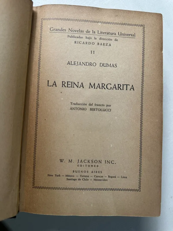La reina Margarita - Dumas Alejandro (4S2)