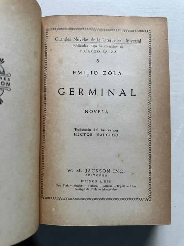 Germinal - Zola Emilio (4S3)