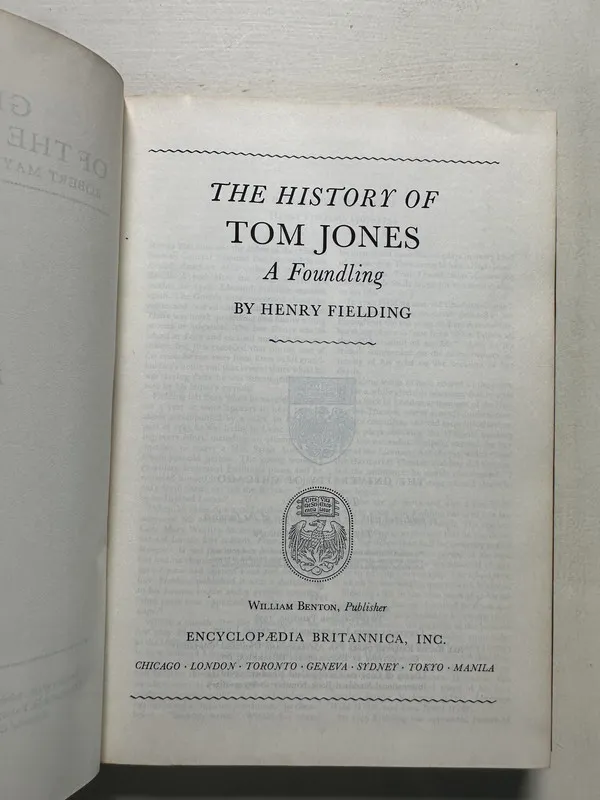 The History of Tom Jones - Fielding Henry (4S4)
