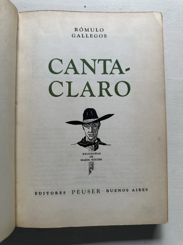 Cantaclaro - Gallegos Romulo (4S4)