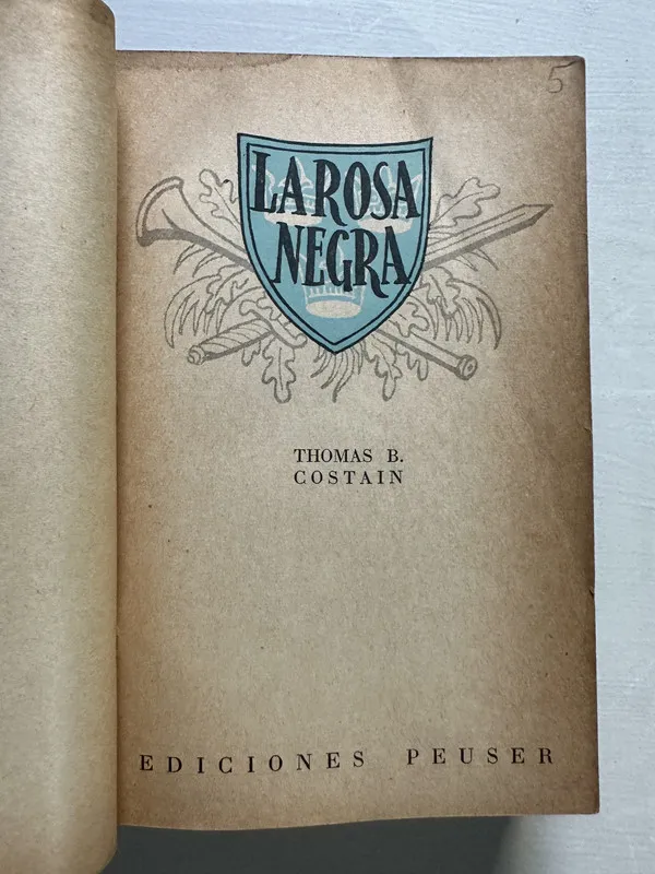La rosa negra - Costain Thomas B. (4S4)