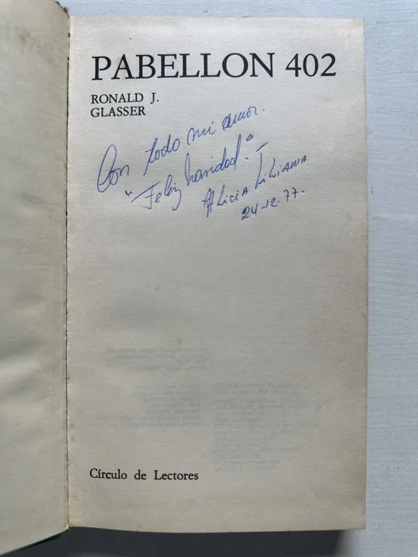 Pabellon 402 - Glasser Ronald J. (4S4)
