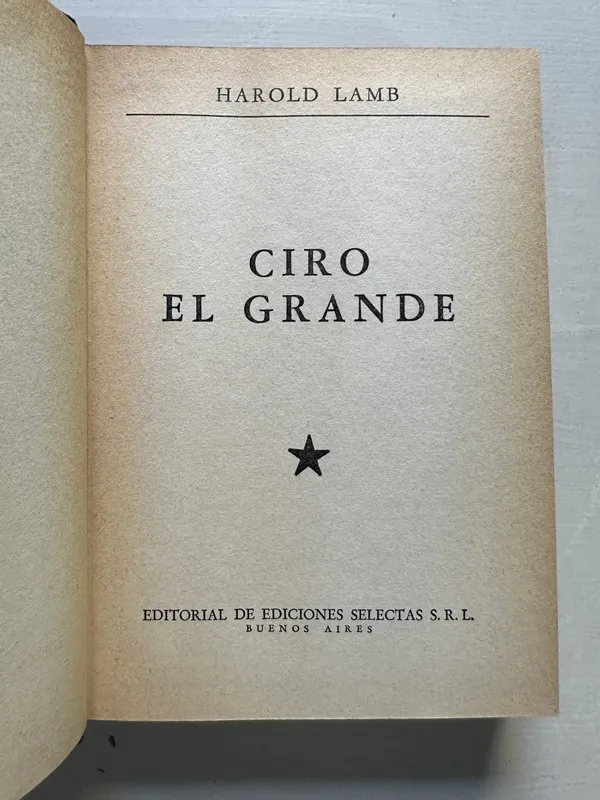 Ciro el Grande - Lamb Harold (4S4)