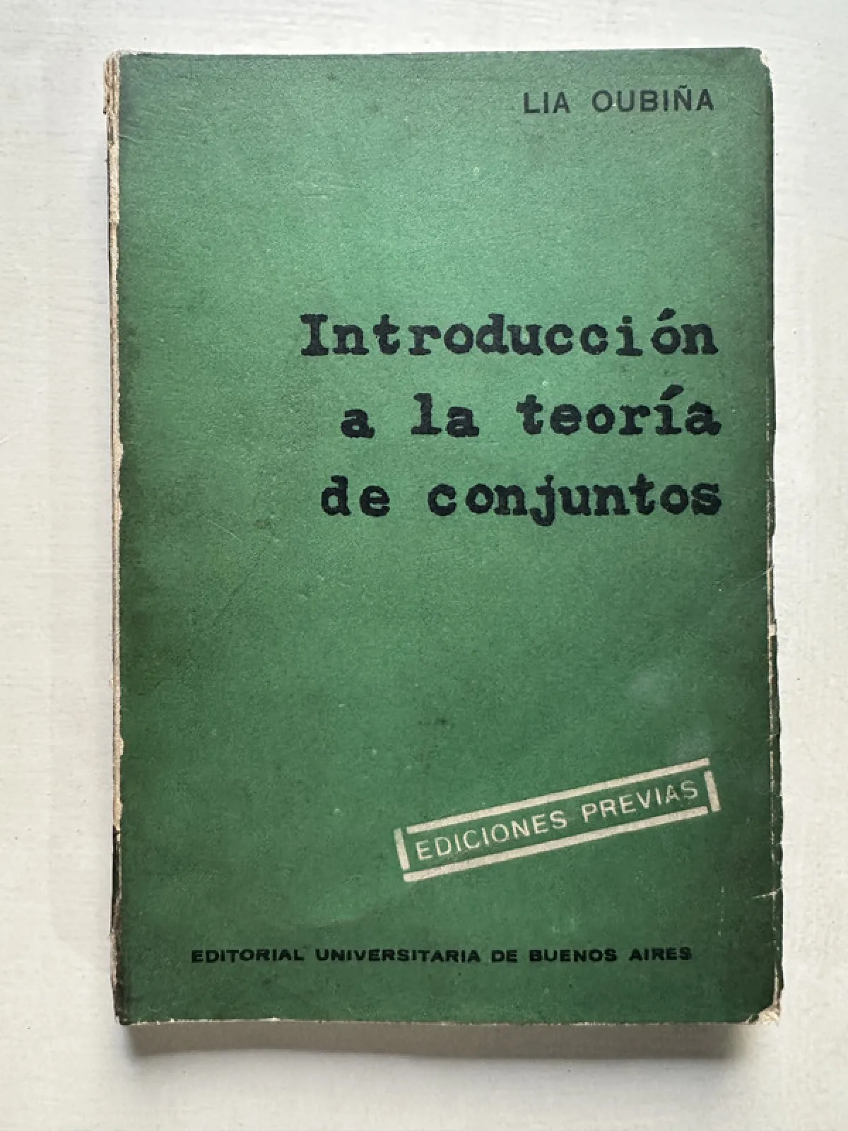 Introduccion a la teoria de conjuntos - Oubiña Lia (4S7)