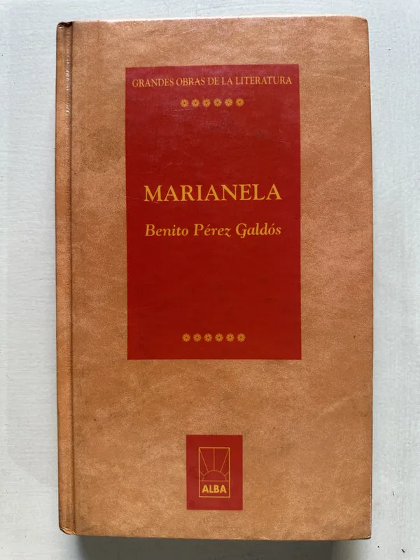 Tapa de Marianela - Perez Galdos Benito (4T1)