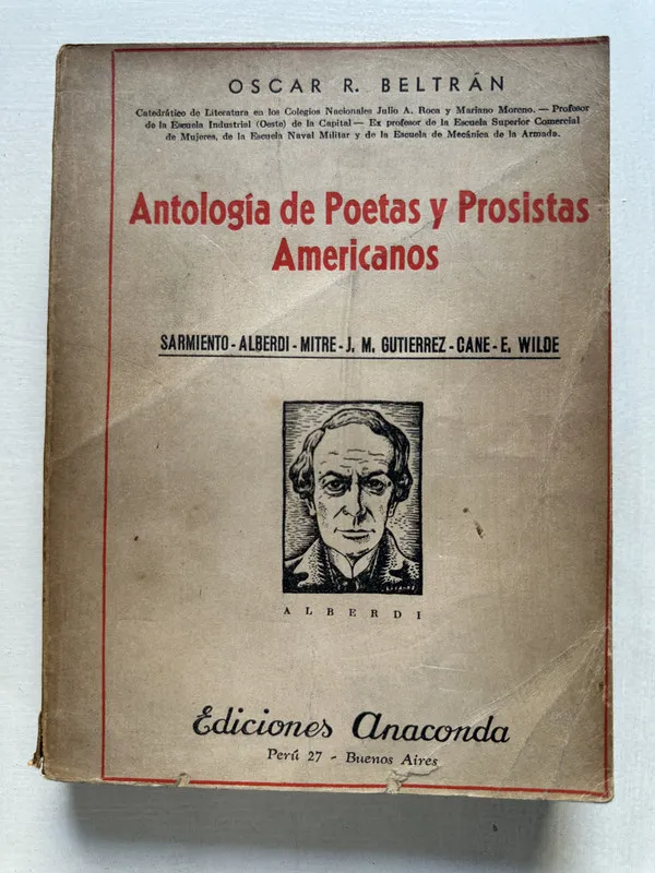 Antologia de poetas y prosistas americanos - Beltran (4T2)
