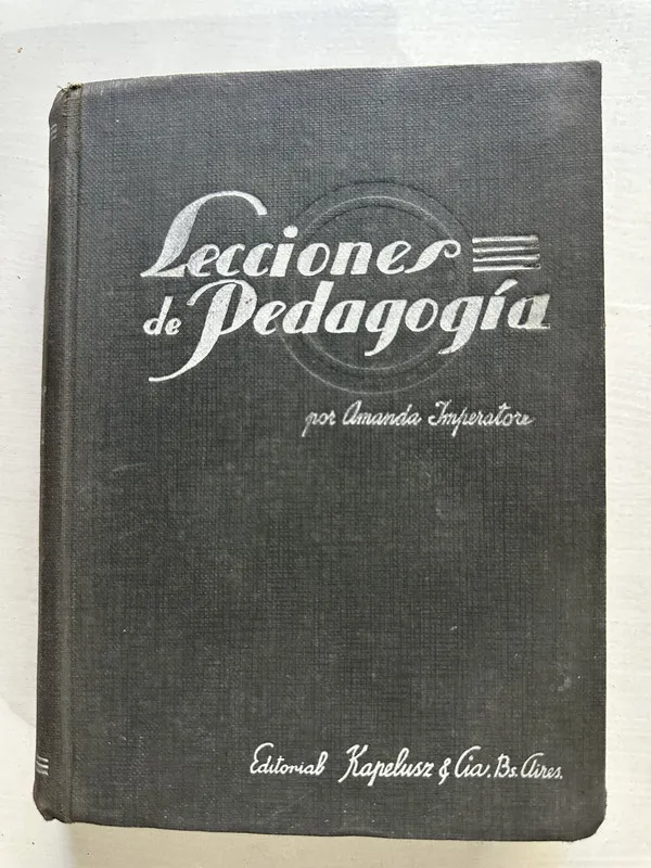 Lecciones de pedagogia - Imperatore Amanda (4T3)