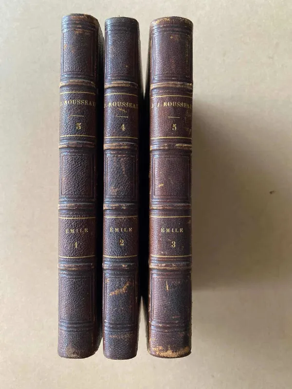 Emile, Ou De L`education - Rousseau, J.j (F6)