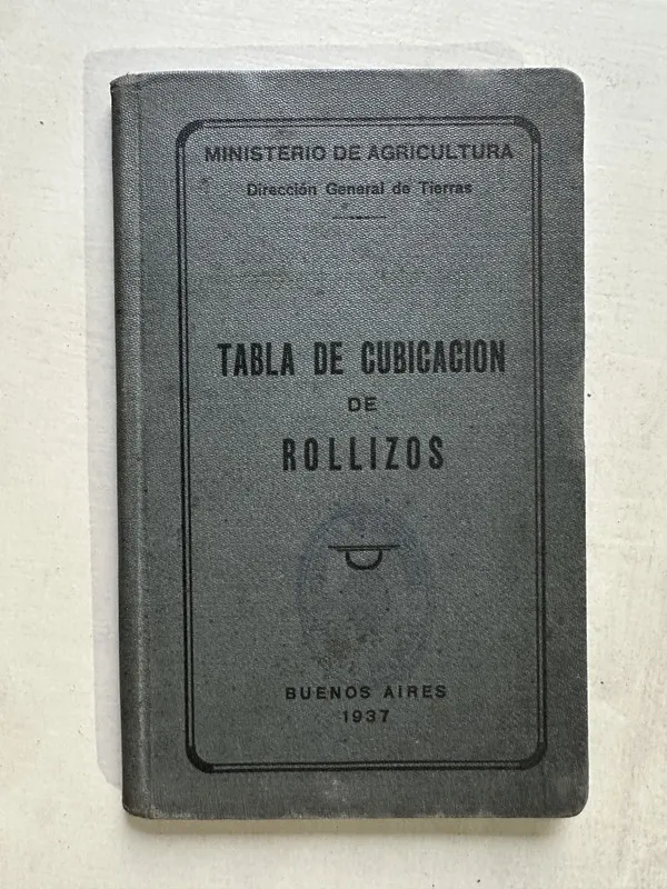 Tabla de cubicacion de rollizos - (4T3)
