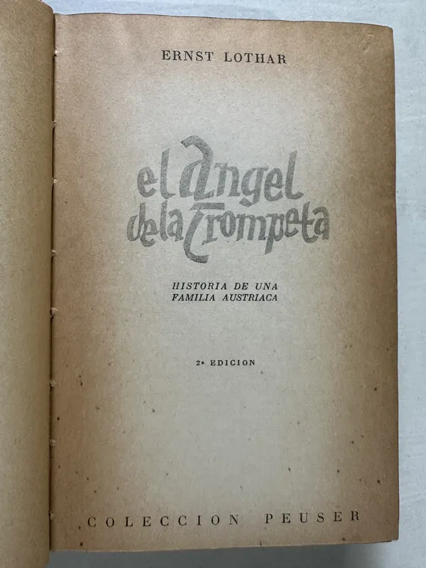 El angel de la trompeta - Lothar Ernst (4T4)