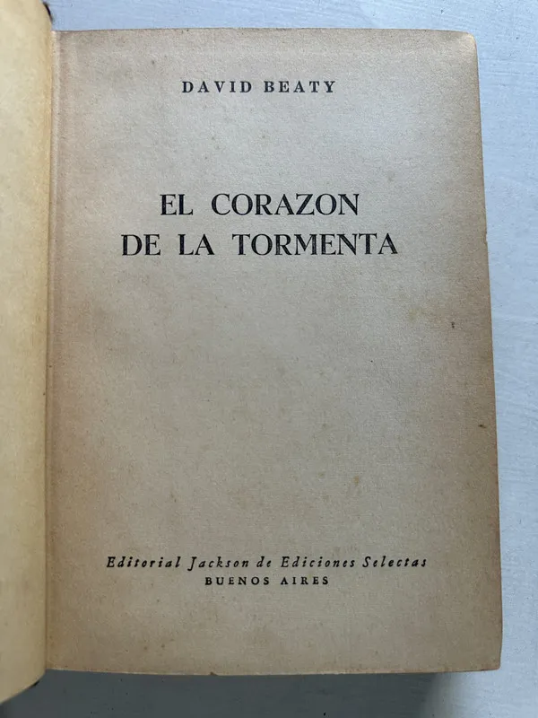 El corazon de la tormenta - Beaty David (4T4)