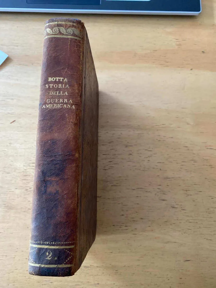 Storia Della Guerra Americana - Botta, Carlo (B2)