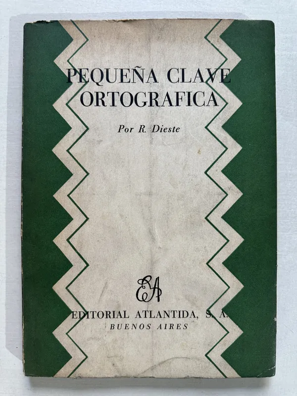 Pequeña clave ortografica - Dieste R. (4T5)