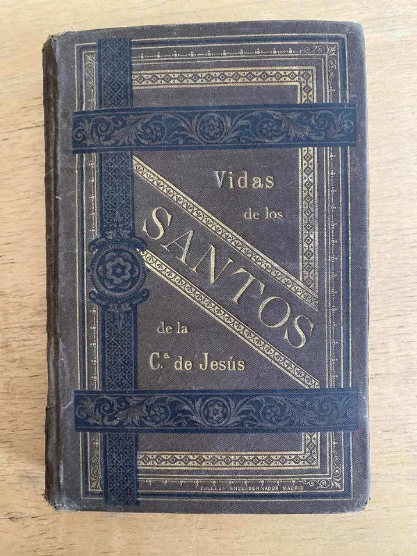 Vidas De Los Santos De La Compañia De Jesus Por Un Ind (F1)
