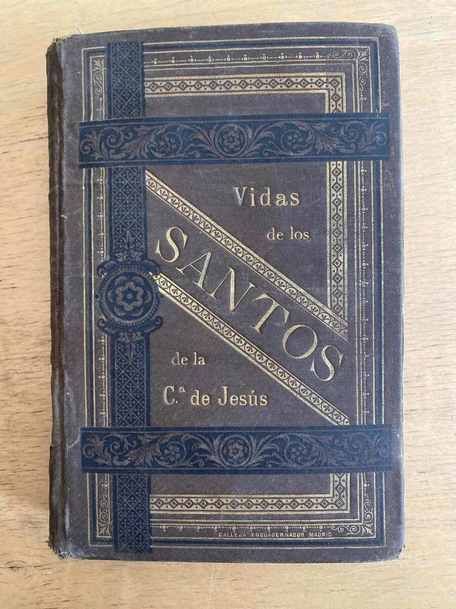 Vidas De Los Santos De La Compañia De Jesus Por Un Ind (F1)