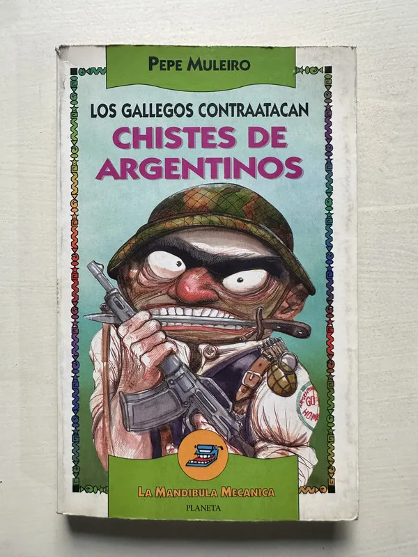 Tapa de Chistes de argentinos - Muleiro Pepe (4T7)