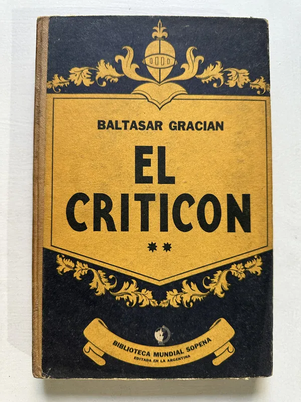 El criticon - Gracian Baltasar (4U2)
