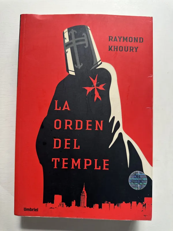 Tapa de La orden del temple - Khoury Raymond (4G7)