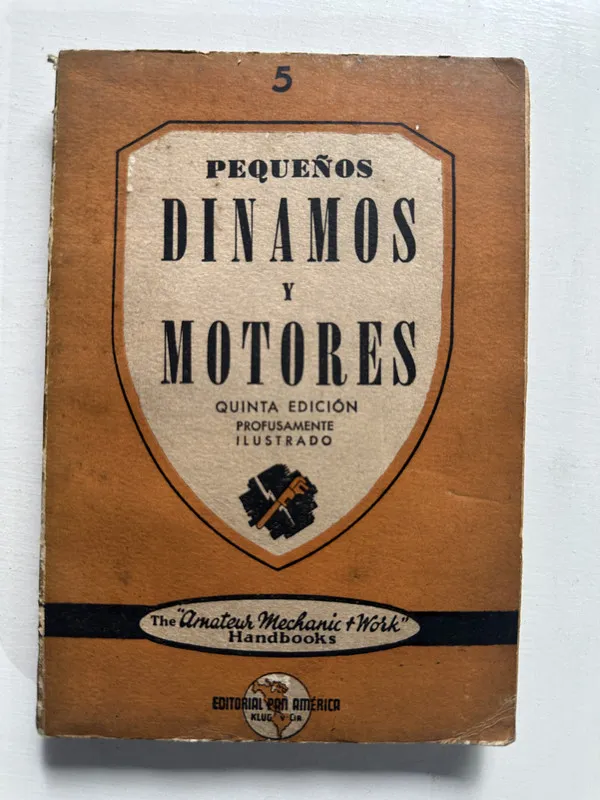Tapa de Pequeños dinamos y motores - Varios autores (4G7)