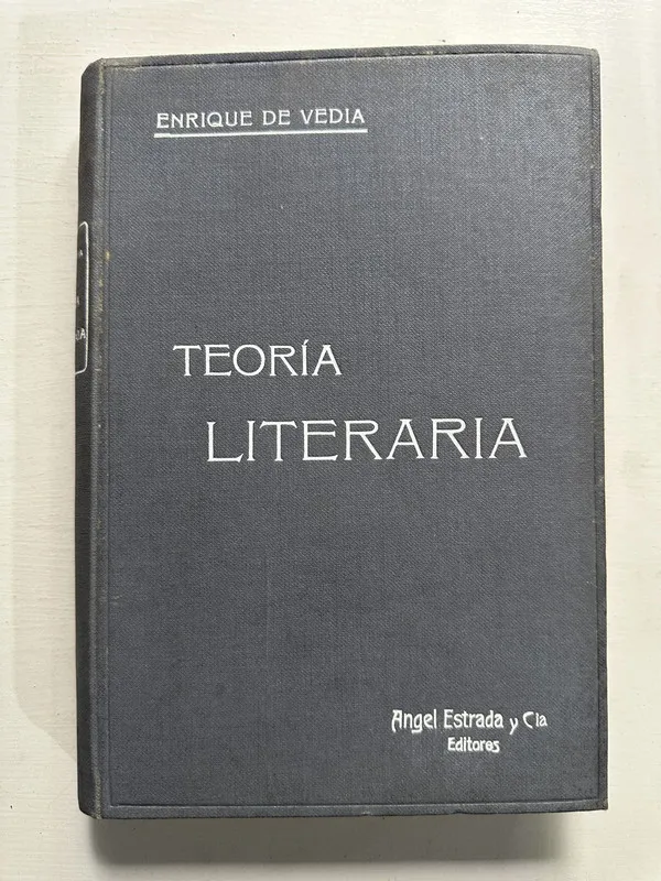 Teoria literaria - de Vedia Enrique (4G7)