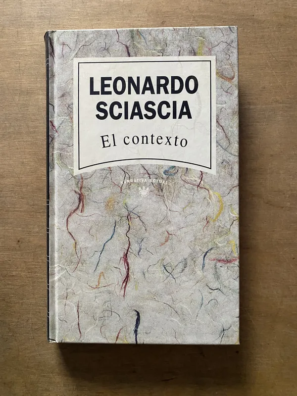 Tapa de El contexto - Sciascia Leonardo (3y4)