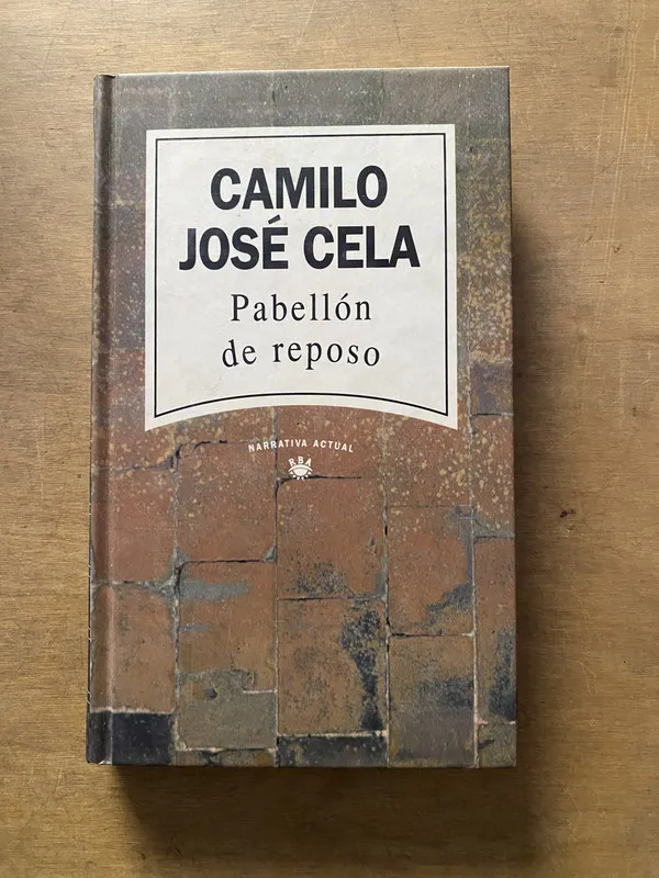 Tapa de Pabellon de reposo - Cela Camilo Jose (3y3)