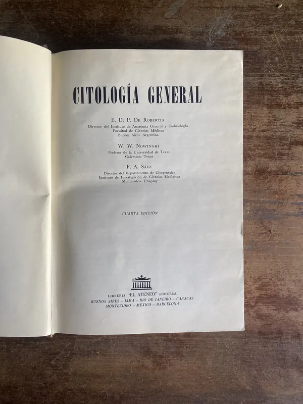 Citologia General - De Robertis (4p4)