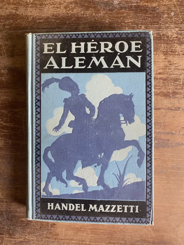 Tapa de El Heroe Aleman - Mazzetti Handel (4p4)