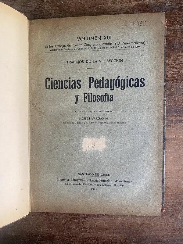 Ciencias Pedagogicas y Filosofia - Vargas M. Moises (4p3)