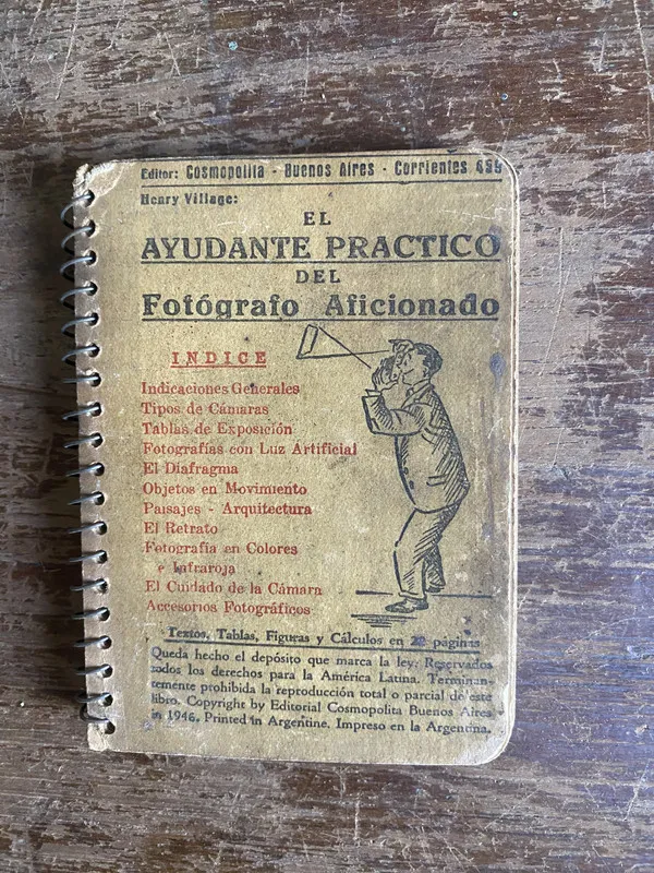 Tapa de El Ayudante Practico del Fotografo - Village (4p3)