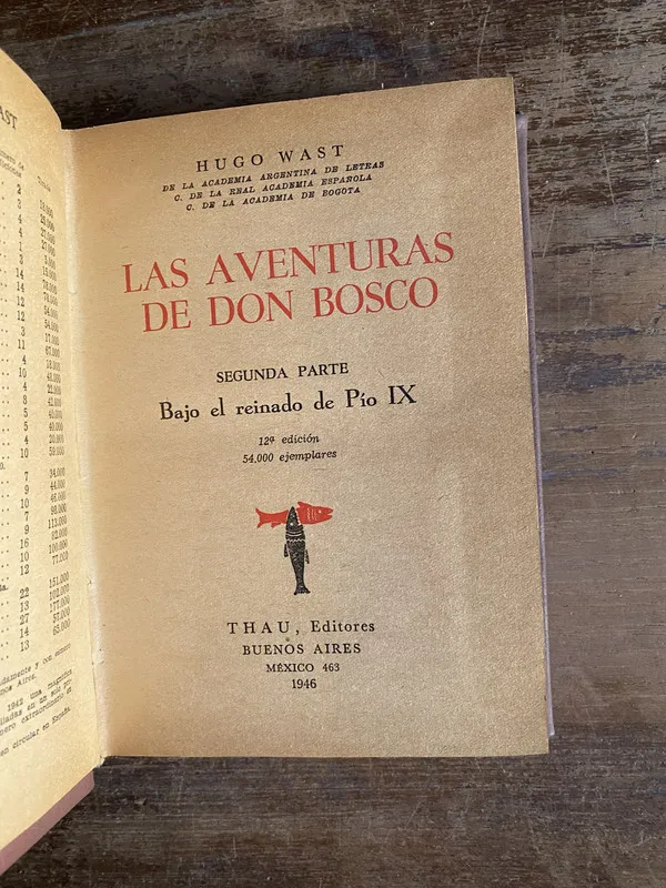 Las aventuras de Don Bosco - Wast Hugo (4p2)