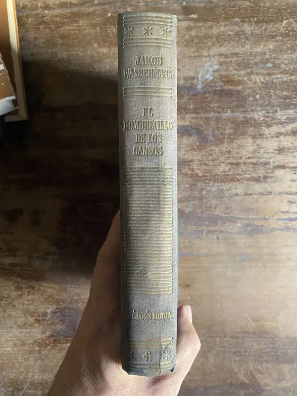 Tapa de El hombrecillo de los gansos - Wassermann Jakob (4p2)