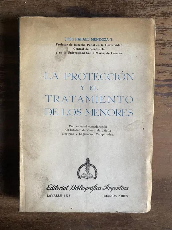 La proteccion y el tratamiento de los - Mendoza T. (4p2)